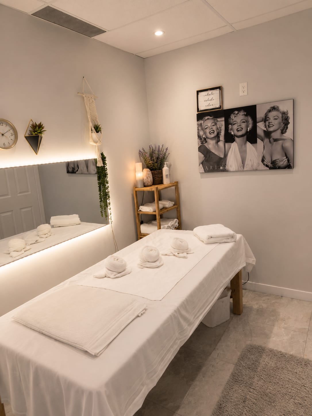 Velora Spa Setting